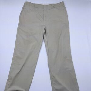 Dickies Mens Khaki Tan Flat Front Straight Leg Work Pants Trousers 41x31